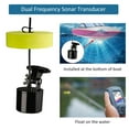 thumbnail image 3 of Phiradar Phiradar FF188A Compact Fish Finder with Dual Beam Sonar, 2.4" LCD Display, Depth Alarm, and Multi-Language Menu for Kayak, Dock, and Ice Fishing, 3 of 6