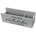 thumbnail image 3 of Wood Kitchen Organizer L "Take One or do the Dishes.." Black Script - Gray, 3 of 9