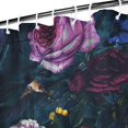 thumbnail image 4 of Waterproof Pioneer Shower Curtain 36x72 Inch Polyester Unique Colorful Floral Shower Curtain for Bathroom Hotel Home Decor with 7 Plastic Hooks, 4 of 5