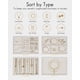 thumbnail image 3 of Jewelry Box Vlando organizador con tapa de cristal de 4 capas, color blanco nube, 3 of 7
