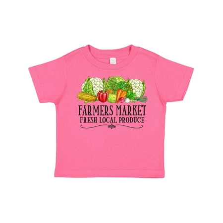 

Inktastic Farmers Market Fresh Local Produce Gift Toddler Boy or Toddler Girl T-Shirt