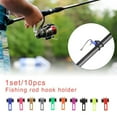 thumbnail image 5 of Durable Fishing Angling Supplies Fishing Accessories Bait Holder Fish Tackle Lure Accessories For Fishing Rod Tool Jig Hooks Safe Keeping Fishing Hook Secure Keep PURPLE, 5 of 8