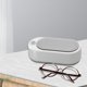 thumbnail image 3 of Limpiador de joyas ultrasónico Limpieza profunda Gran capacidad 360 Limpieza de gafas de limpieza para cabezales de afeitado Relojes Gris blanco Baoblaze Limpiador ultrasónico, 3 of 6