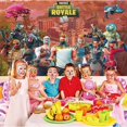 thumbnail image 4 of Fortnite Birthday Banner Backdrop Background Taspestry Post Wall Decor Party Supplies, 4 of 6