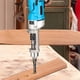 thumbnail image 2 of Two-Pack Square Hole Drill Bit Adapter Drill Bit Holder Professional Accessory Adapter Mortise Drill Bit for Hand Drill, 2 of 5
