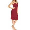 thumbnail image 2 of yillto Womens Dress Spaghetti Strap Sleeveless for Women Under Dresses Cami Long Lace Nightdresses, 2 of 4