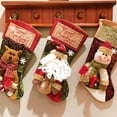 thumbnail image 3 of Bolsa De Dulces Colgante Calcetín Bolsa Colgante Navideño Para Relleno Y Decoración Colgante Cateissary HA043956-01, 3 of 6