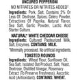 thumbnail image 5 of Hillshire Snacking Protein Small Plates, All Natural Uncured Pepperoni, Natural White Cheddar Cheese & Toasted Rounds Snack Pack, 2.76 oz (Refrigerated), 5 of 8