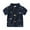 Navy Blue, variant on LYMAYTER Kids Boys Soft Shirt Baby Short Sleeve Cotton T-Shirt for 1-6 Years Toddler V-Neck Casual Tees Shirt