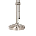 thumbnail image 4 of Metal Rectangular Desk Lamp with Adjustable Pole, Silver- Saltoro Sherpi, 4 of 5