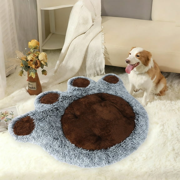 Foqnuq Paw Pet Creatives Dog Bed & Cat Bed | Cozy Pet Supplies for Dogs & Cats | Warm Hearted Plush Bed for All Seasons | Easy Wash & Maintain