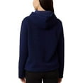 thumbnail image 3 of Fila Womens Josephine Sherpa Crop Hoodie (Peacoat, XXL), 3 of 3