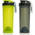 thumbnail image 5 of Contigo 28 oz. Fit Shake & Go 2.0 Shaker Bottle 2-Pack - Bolt/Sake, 5 of 9