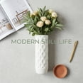 thumbnail image 3 of Unique Bargains Clear Plastic Cylinder Shatterproof Flower Vase White 3.5" x 3.5" x 11.8", 3 of 6