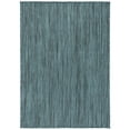 thumbnail image 2 of SAFAVIEH Beach House Tayler Solid Indoor/Outdoor Area Rug, Turquoise, 4' x 4' Square, 2 of 8