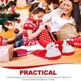 thumbnail image 2 of EeaseMX Pantuflas navideñas de algodón de Papá Noel, cálidas y antideslizantes, para adultos y niños, ideales para el hogar y las vacaciones., 2 of 7