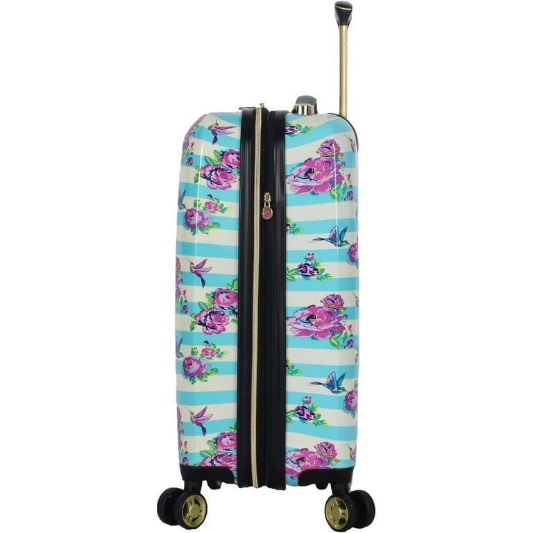 Betsey Johnson 20 Inch Women's Hardside Carry-On Luggage