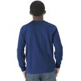 thumbnail image 3 of Jerzees Heavyweight Blend Long-Sleeve T-Shirt (29BL) Royal Blue, M, 3 of 8