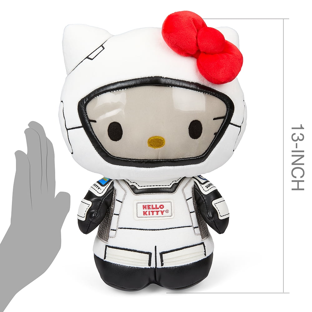 Kidrobot Sanrio Plush 13” Hello Kitty White Astronaut Plush Toy