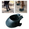 thumbnail image 1 of Bota de pezuña de caballo, bota protectora de pezuña, hermeticidad ajustable, resistente, gruesa, para exteriores, duradera, protección de pezuña, shamjiam Botas de casco de caballo, 1 of 7