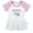 Pink Raglan Dresses, variant on Under Construction Funny Dresses For Baby, Newborn Babies Skirts, Infant Princess Dress, 0-24M Kids Graphic Clothes (Pink Raglan Dresses, 0-6 Months)