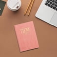 thumbnail image 6 of figatia 2024 Planner Notebook Learning Notebook Monthly Planner Notepad Diary Journal Calendar Book Record Book Daily Planner Undated Pink, 6 of 8