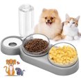 thumbnail image 1 of alimentos para mascotas CuencodobleparagatosCuencoparagatosdedoblealturaCuencodeseparaciónsecoyhúmedoCuencopara Zhivalor WLJ-2488, 1 of 5