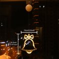 thumbnail image 3 of Ounissouiy Navidad LED luz fiesta de Navidad puerta chimenea árbol cadena lámpara Hotel comedor Bar sala de estar dormitorio decoración ornamento Kits de decoración para fiestas Ounissouiy HA071714-01B, 3 of 6