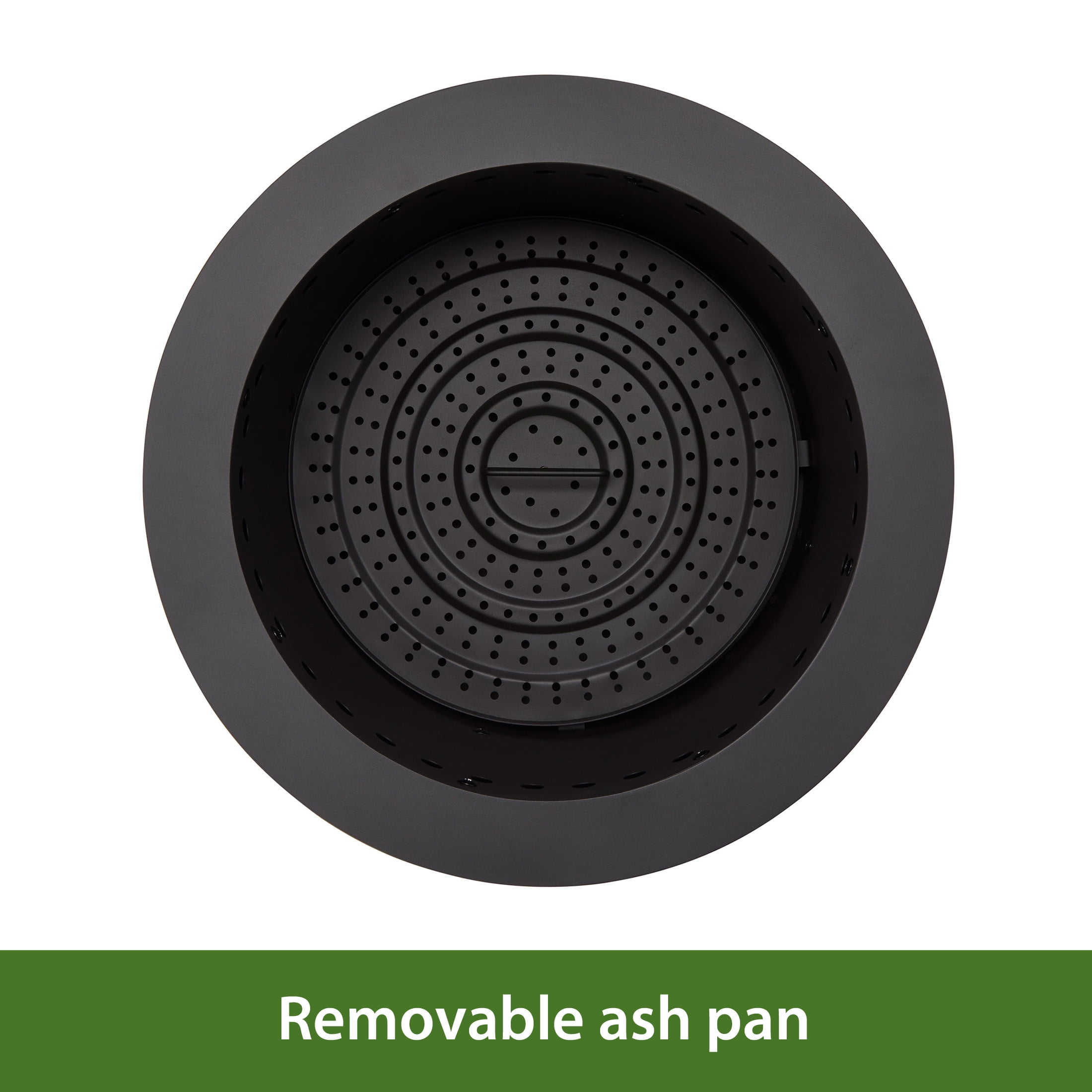 Mainstays 19.5" Smokeless Wood Burning Fire Pit with Lid and Protective Cover, Black