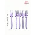 thumbnail image 6 of 10Pcs Crystal Clear Disposable Plastic Tableware Set with Fork Knife Spoon for Cake Dessert Suitable for Parties And Events, 6 of 9