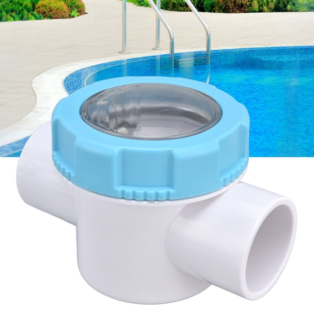 Válvula de Bomba de Piscina Válvula de Retención de 50 Mm 2 Vías G1 1/2 Prevención de Reflujo de Manguera de Agua Válvula Controladora con Tubo de Espejo Transparente ANGGREK Otros