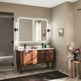 thumbnail image 5 of Kichler 55238CPZLED Laurene 2 Light 27" Wide Led Vanity Light - Bronze, 5 of 7
