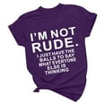 thumbnail image 1 of Babysbule Liquidation T-Shirt d'Été pour Femmes Unisexe Amusant Motif Imprimé Décontracté Mode Col Rond Manches Courtes Hauts, 1 of 5