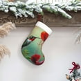 thumbnail image 6 of Haiem Hummingbird Floral Paradise Pattern Christmas Stockings, Personalized 18 Inches Knit Christmas Stockings Xmas Hanging Stockings for Family Christmas Decorations, 6 of 7