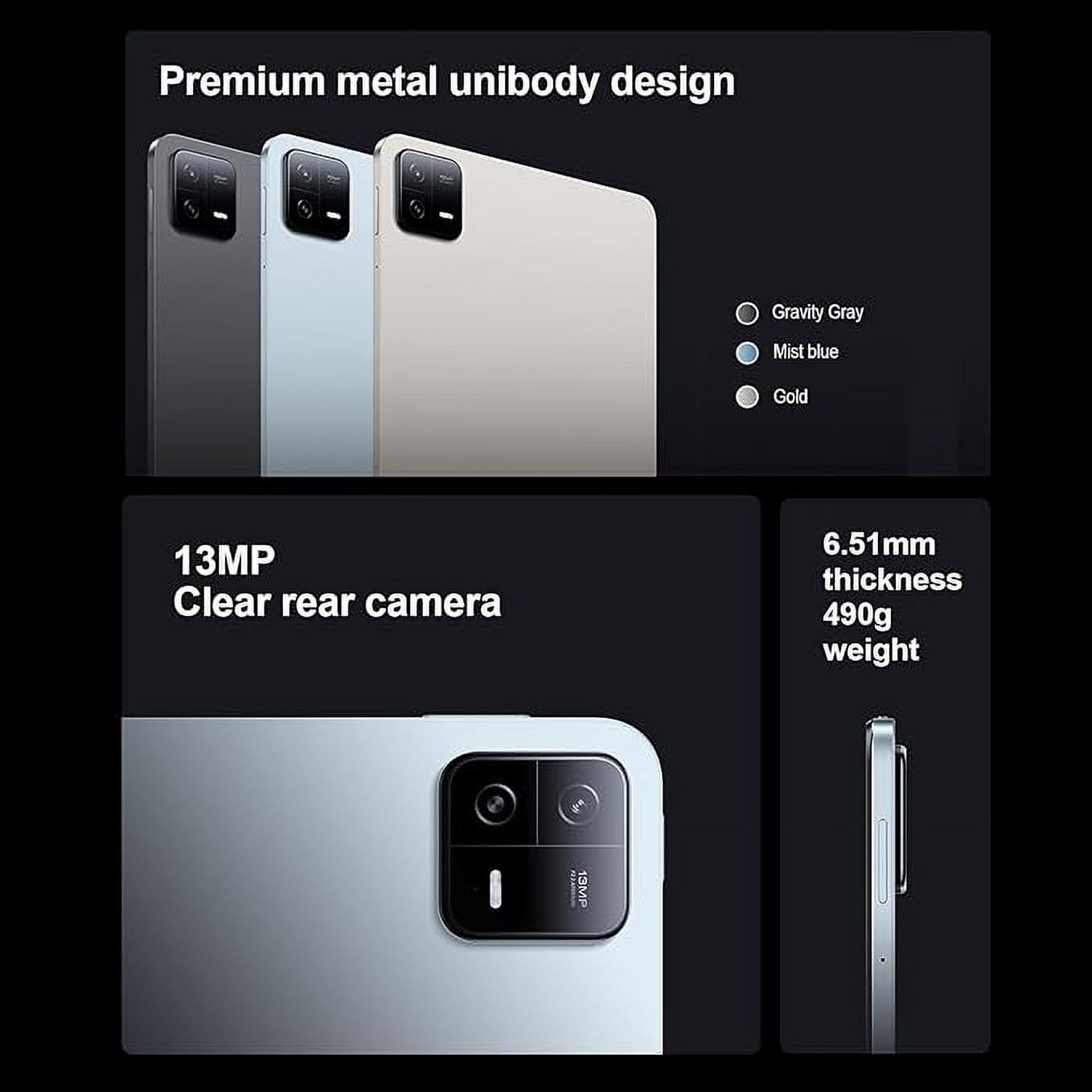Xiaomi Pad 6 WiFi Version 11 inches Global 144Hz 8840mAh Bluetooth