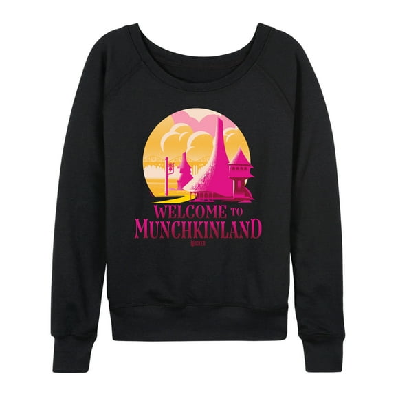 Wicked - Munchkinland - Women's French Terry Long Sleeve Shirt