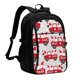 thumbnail image 1 of Fotbe Gnomes On The Car Mochila con Estampado y Puerto USB para Hombre y Mujer, Mochila Antirrobo, Mochila de Viaje, Mochila Escolar, Mochila Universitaria, 1 of 7