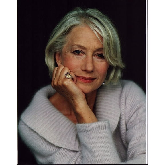 Helen Mirren Headshot In Gray Sweater Photo Print (16 x 20) - Item # MVM74281