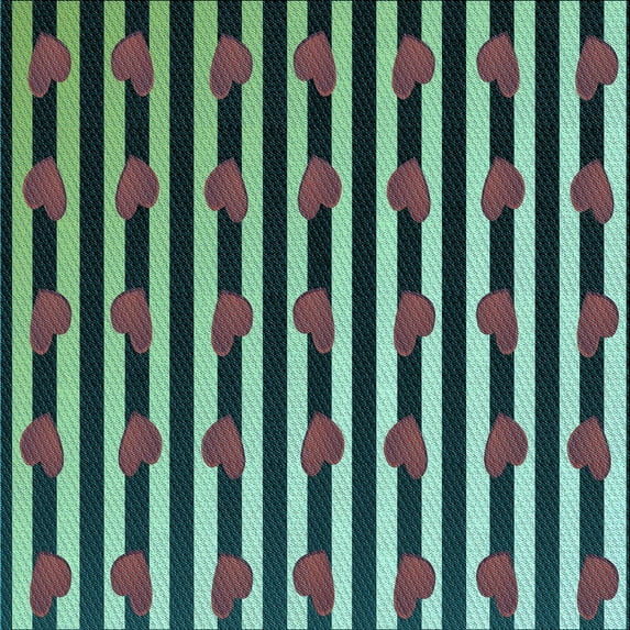 Ahgly Company Machine Washable Indoor Square Transitional Gunmetal Green Area Rugs, 6' Square