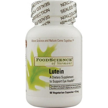 FoodScience of Vermont Lutein 10 mg Capsules