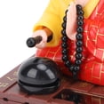 thumbnail image 3 of M Buder Solar Nodding Little Monk Figurine Light Sensor Energy Saving Desktop Ornament For Car Dashboard Home Decoration Funny Auto Statue Red 3.54 inches / 9 cm, 3 of 4