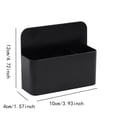 thumbnail image 2 of Magnetic Whiteboard Chalkboard Plastic Multifunctional Pen Holder Storage Box Pen And Eraser Holder For Whiteboard, Magnetic Pencil Cup Utility Storage, 2 of 6