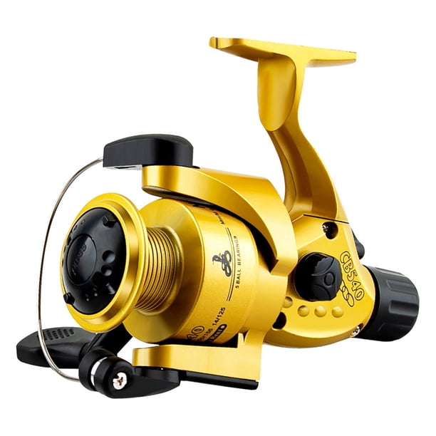 Giratoria Carrete Pesca Carpas 5 Rodamientos Bolas 5.1/1 Relación Engranaje