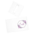thumbnail image 3 of Koyal Wholesale Sturdy White Wedding Day Card Box Geometric with Lavender Florals Wedding Gift Boxes for Cards, 3 of 5