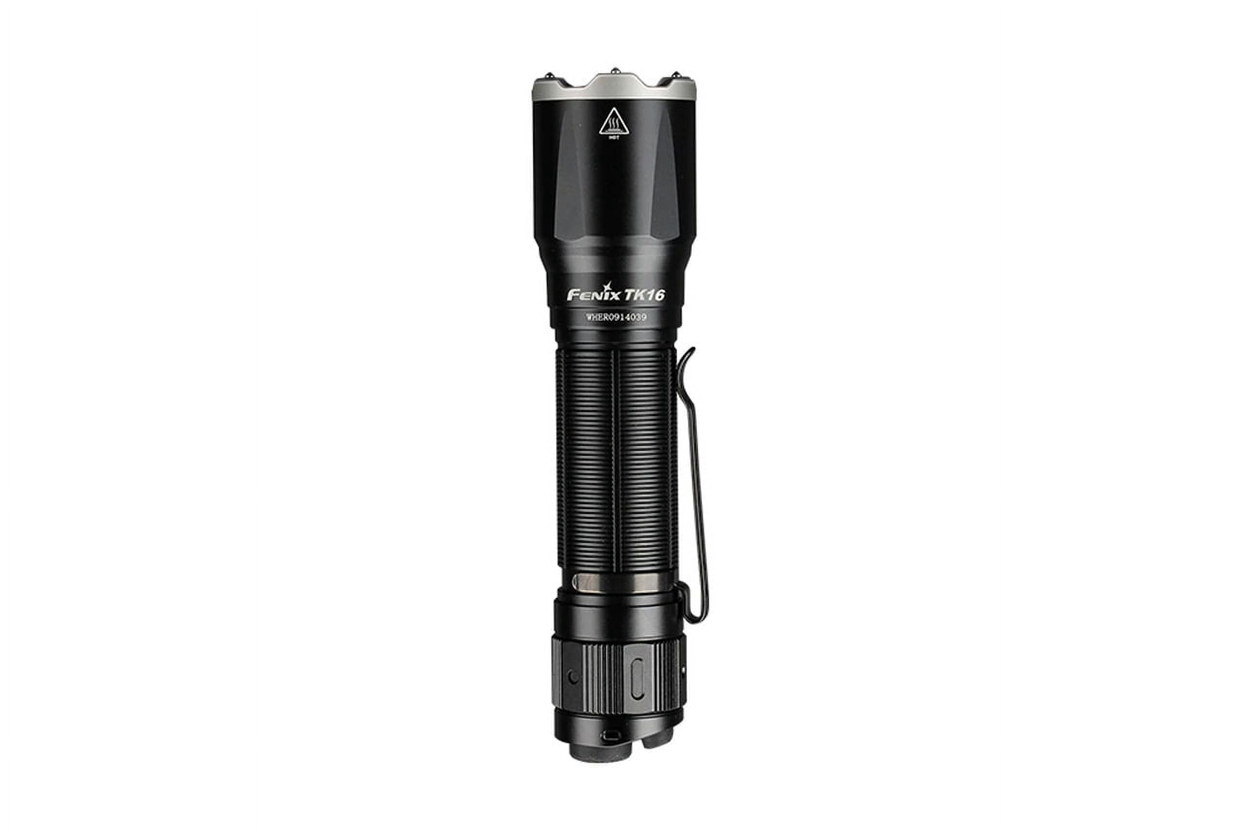 Fenix Lighting TK16 V2.0 Lithium Ion 3100 Lumens Luminus SST70 LED Flashlight, Black