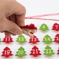 thumbnail image 1 of ziyahi 24PCS Christmas Wooden Clips with Rope Five-pointed Star Wooden Clips for Photos DIY Craft Decoration, 1 of 7