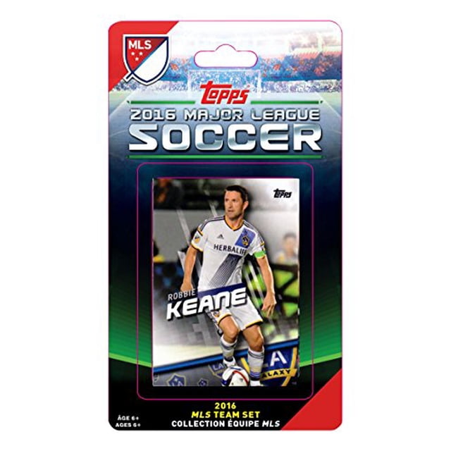 C&I Collectables GALAXY16 MLS Los Angeles Galaxy Licensed 2016 Topps Team Set and Storage Album