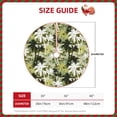 thumbnail image 2 of Rateoe Hawaii Palms Pattern Christmas Tree Skirt with Ties , Christmas Tree Decorations, Farmhouse Christmas Decor Xmas Holiday Decorations-30", 2 of 6