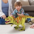 thumbnail image 4 of Juguete de dinosaurio eléctrico Hesroicy con luz y sonido, realista, con cola que se balancea, Tyrannosaurus-rex Deinonychus, juguete interactivo de simulación de dinosaurio, modelo animal, juguete, 4 of 8
