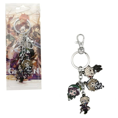 Albeto Barbara Kazuha Venti - Genshin Impact 1" Keychain 4 pc. Pendant
